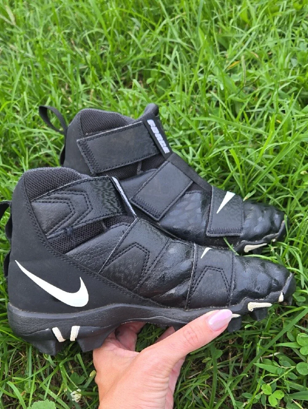 Nike Kids Force FOOTBALL cleats.